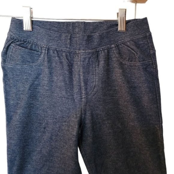 Tea Collection Denim Like Skinny Minny Pants Leggings size 12 Years Kids‎ Girl - Picture 3 of 9